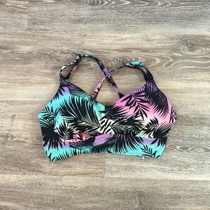 Tropical swim top